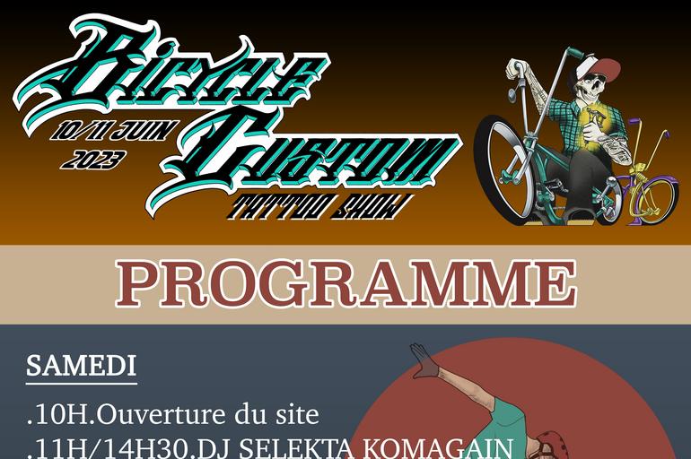 Bicycle Custom Tattoo Show - samedi 10 juin 2023 10:00:00