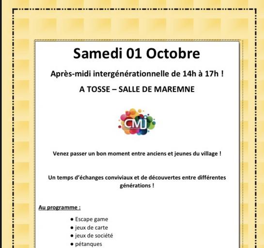 ESCAPE GAME ET JEUX POUR TOUS - SAMEDI 1ER OCTOBRE ESCAPE GAME ET JEUX POUR TOUS - SAMEDI 1ER OCTOBRE